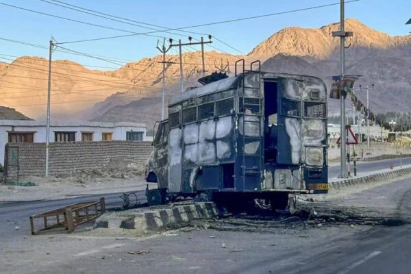 48 detained, calm prevails in curfew-bound Leh after violence over Sixth Schedule | India News - The Times of India