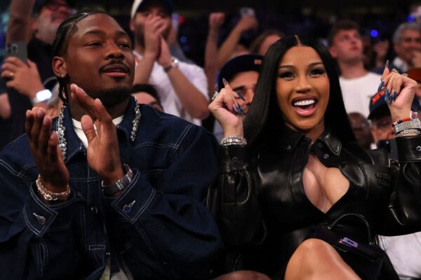 Cardi B, Stefon Diggs go public with birth of their child in Pats-themed Instagram post