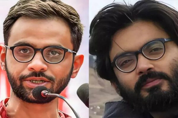 <p>Umar Khalid and Sharjeel Imam<br></p>