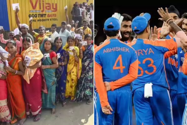 Evening news wrap: 60.13% voter turnout in Bihar polls till 5pm; India defeat Australia by 48 runs to lead 2-1 in T20I series & more | India News - The Times of India