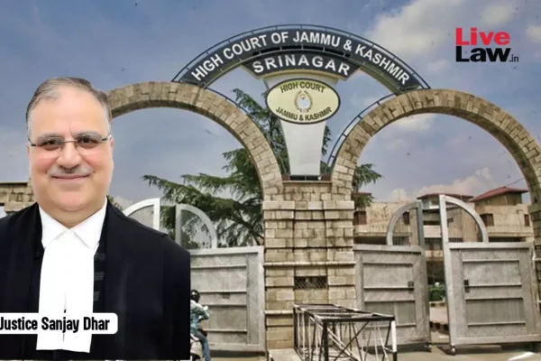 J&K High Court Quashes Embezzlement Case Against Ex-Head Of SMHS Hospital, Says Expenditure Was ‘Motivated By Patient Care & Exigency’ 591845 justice sanjay dhar and jammu kashmir high court.webp