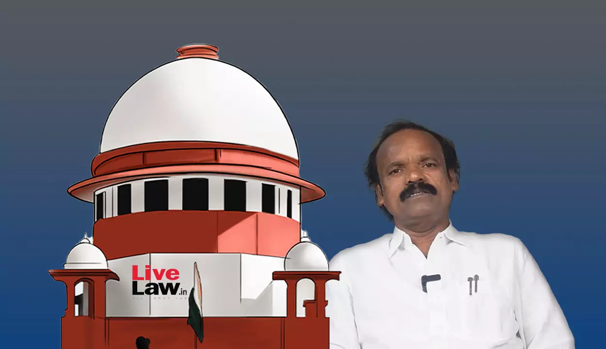 Supreme Court Grants Anticipatory Bail To Tamil Nadu MLA Jegan Moorthy In Abduction Case