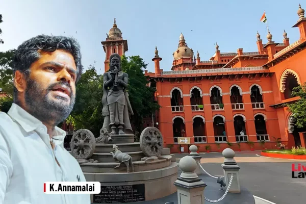 Madras HC Rejects Plea To Interrogate BJP Leader For Evidence In Anna University Sexual Assault Case Madras HC Rejects Plea To Interrogate BJP Leader For Evidence In Anna University Sexual Assault Case