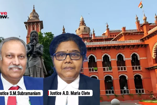 "State Killing Its Own Citizen?" Madras High Court Slams Police In Sivanganga Custodial Death Case, Asks District Judge To Conduct Inquiry