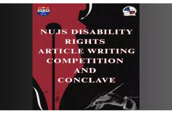 Call For Papers, NUJS, National Disability Rights, Article Writing Competition, Law Schools Call For Papers, NUJS, National Disability Rights, Article Writing Competition, Law Schools
