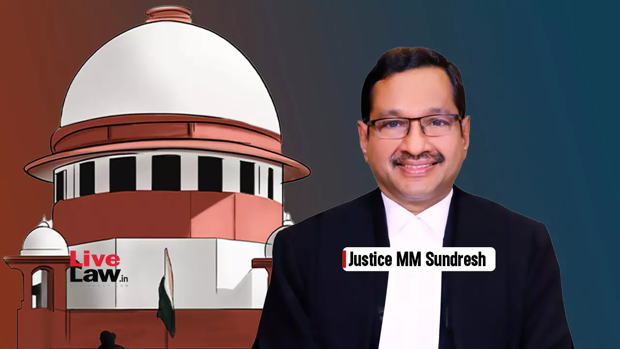 Don't Seek God In Judges, We're Humble Public Servants : Justice MM Sundresh