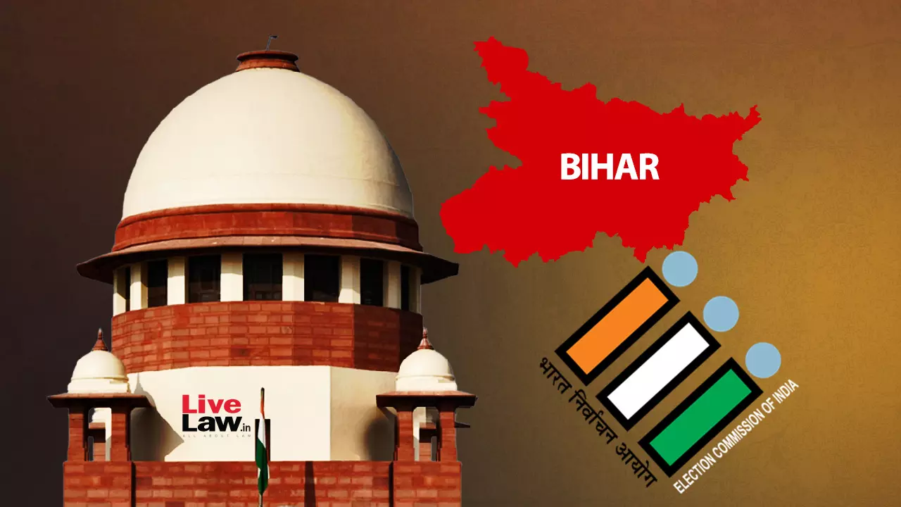 BREAKING| Supreme Court To Hear Petitions Challenging Bihar Electoral Roll Revision On July 10