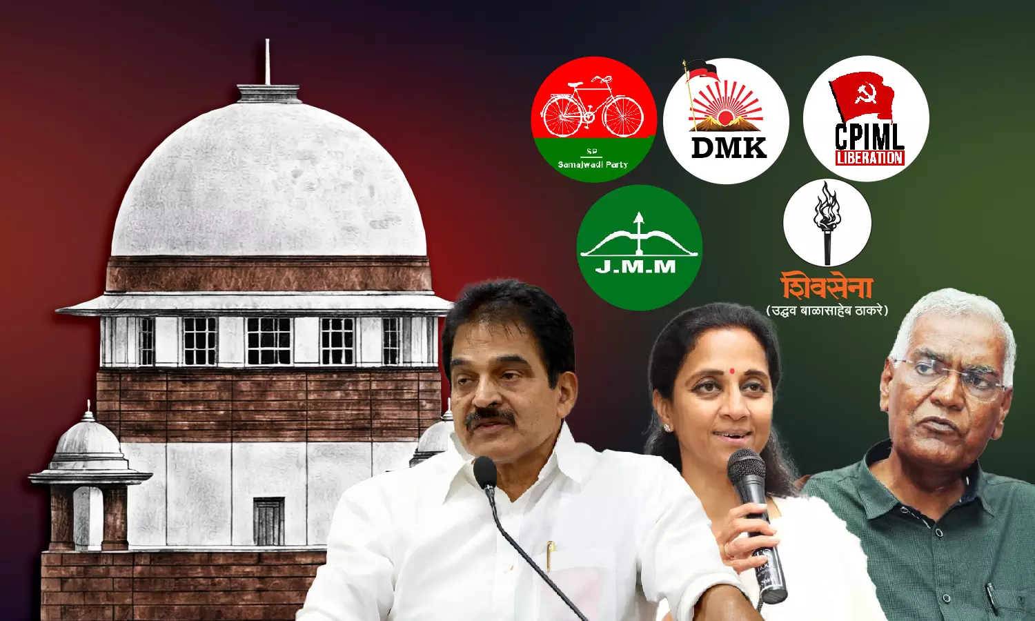 Opposition Party Leaders Approach Supreme Court Against Bihar Electoral Roll Revision