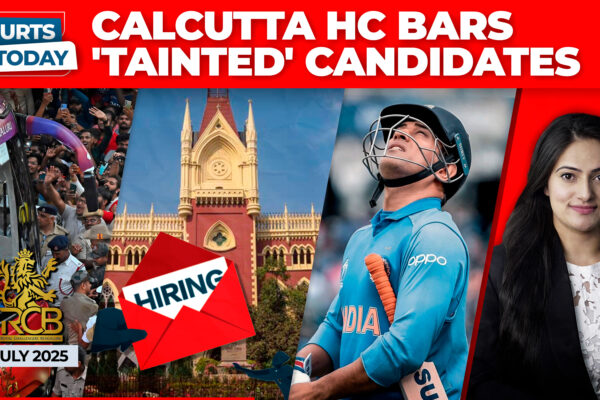 Chinnaswamy Stampede| Dhoni's Trademark Objected| Cash-for-Jobs Scam|Electoral Rolls|NDPS Bail