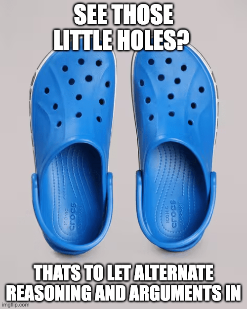 Holes in Reasoning? How the Judgement in Crocs v Bata Might be Misunderstood – SpicyIP 1 Holes in Reasoning? How the Judgement in Crocs v Bata Might be Misunderstood – SpicyIP