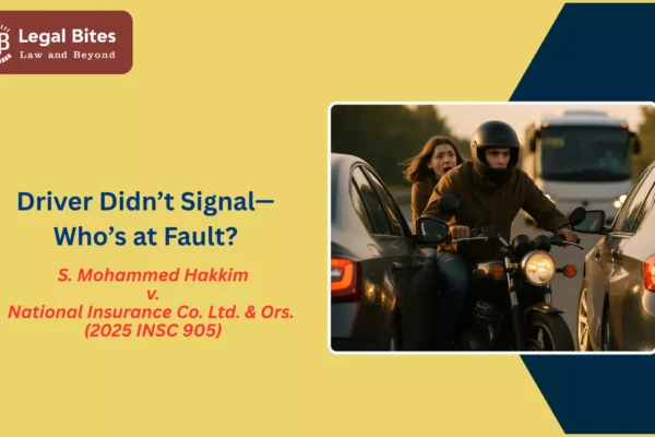 Is It Negligence If a Driver Doesn’t Give a Signal Before Stopping on a Highway?