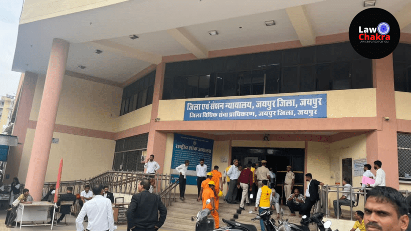 Bomb Threat Triggers Panic at Jaipur Sessions Court – No Explosives Found After Police Search