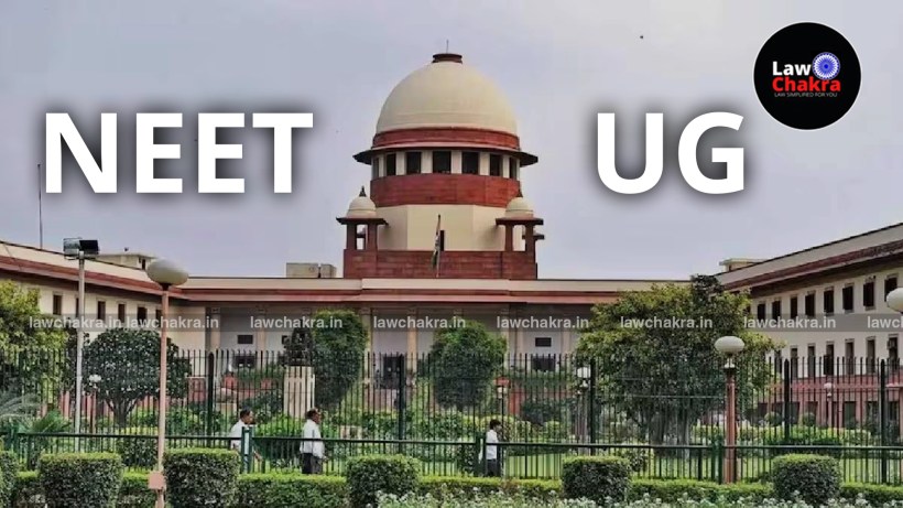 NEET-UG 2025 | “We Can’t Tackle Individual Examinations”: Supreme Court Rejects Plea Over Exam Question Error