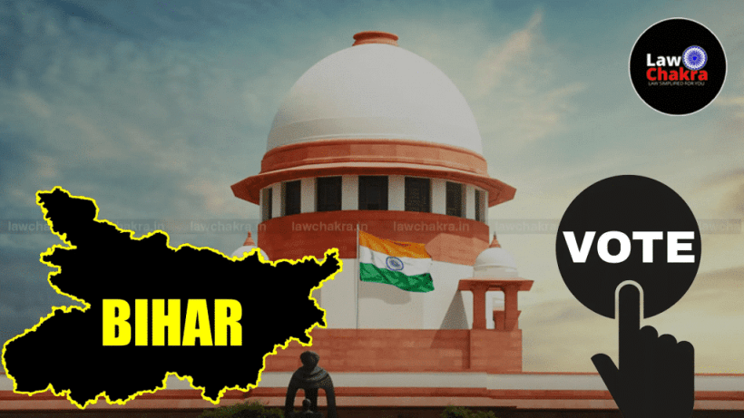 BREAKING| Bihar Voter List Row: SC to Hear Pleas Against EC's Revision on July 10