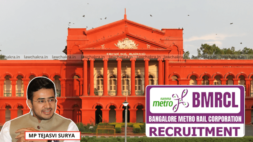 Fare Hike Report Row| “Unaffordable for Many Middle-Class Commuters”: MP Tejasvi Surya Moves Karnataka HC Against BMRCL