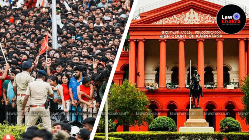 Karnataka HC on Chinnaswamy Tragedy: "Our Justice System Doesn’t Approve of Such Things. It Should Be Transparent"