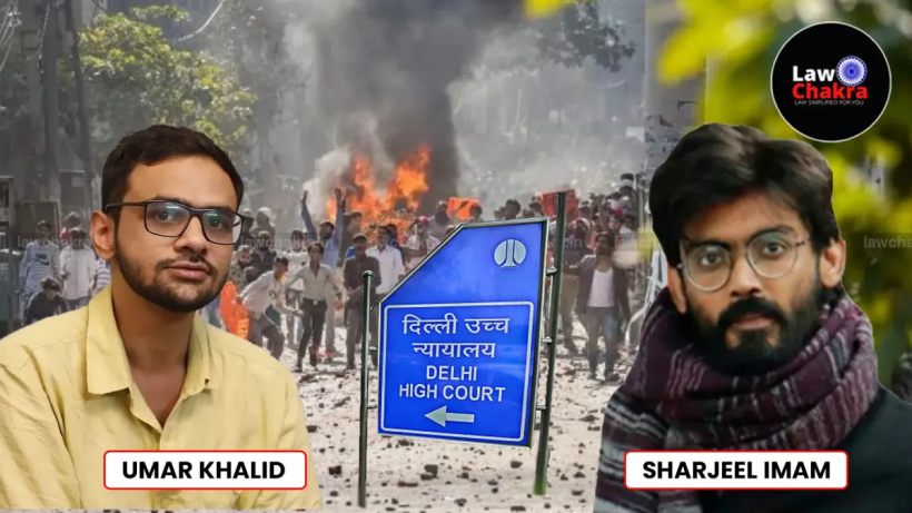 Delhi Riots Case: HC to Hear SG Tushar Mehta's Arguments Against Bail Pleas of Umar Khalid, Sharjeel Imam