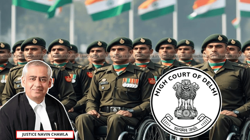 Pension Is A Right, Not Charity: Delhi High Court Schools Centre For Denying Disability Pension To Soldiers
