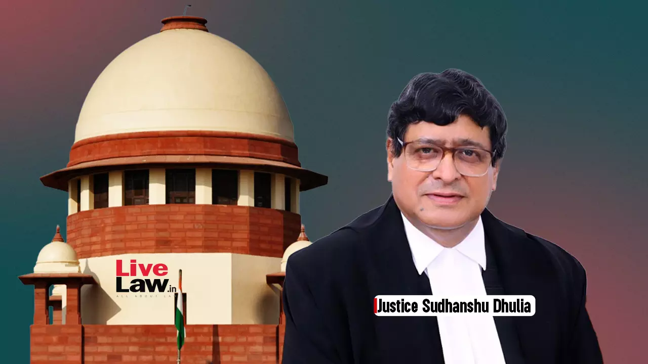 An Open Letter Of Thanks To Justice Sudhanshu Dhulia 1 An Open Letter Of Thanks To Justice Sudhanshu Dhulia