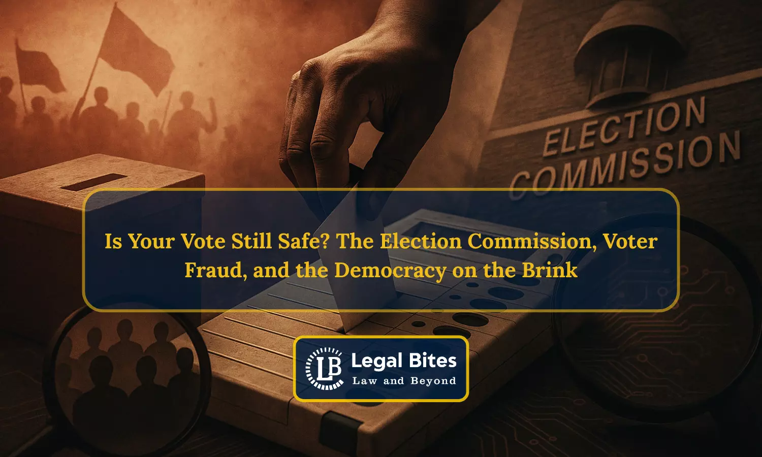 Is Your Vote Still Safe? The Election Commission, Voter Fraud, and the Democracy on the Brink